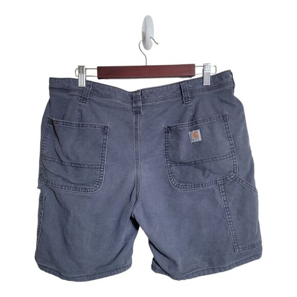 Carhartt Shorts Womens 14 Charcoal Original Fit Cargo Gorpcore 102094 257 - Picture 2 of 13